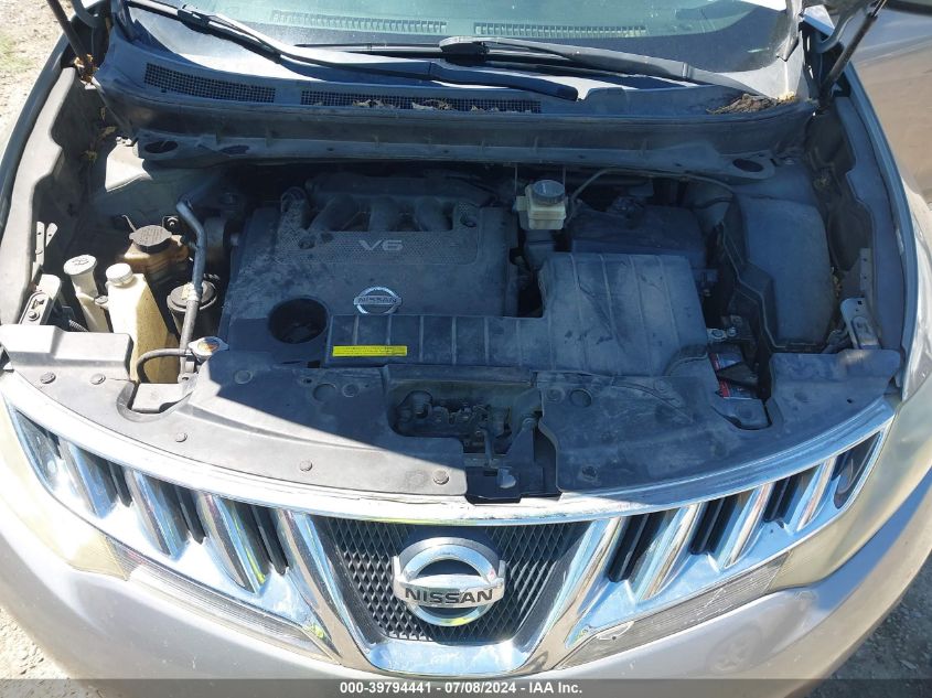 2009 Nissan Murano S VIN: JN8AZ18W79W200297 Lot: 39794441