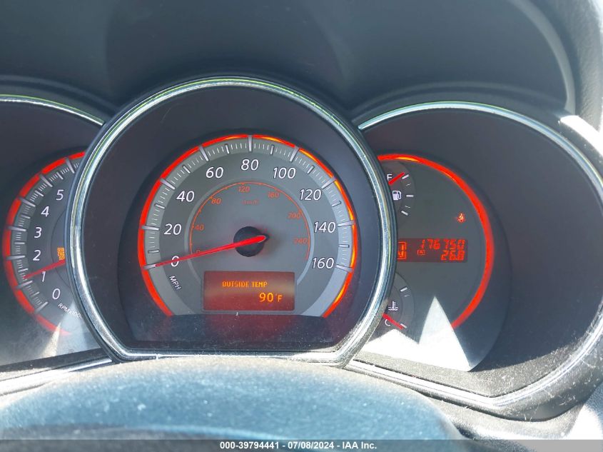 2009 Nissan Murano S VIN: JN8AZ18W79W200297 Lot: 39794441