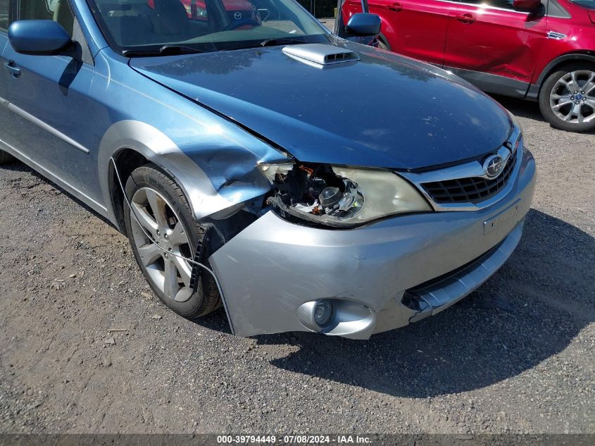 2008 Subaru Impreza Outback Sport VIN: JF1GH63698H817724 Lot: 39794449