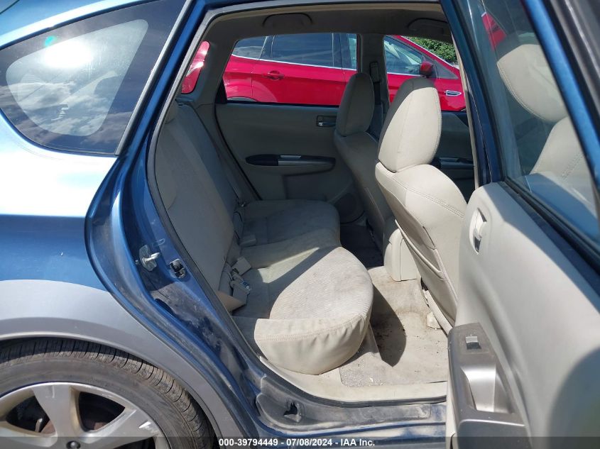 2008 Subaru Impreza Outback Sport VIN: JF1GH63698H817724 Lot: 39794449