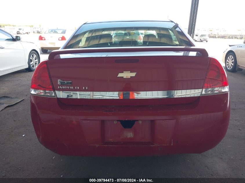 2008 Chevrolet Impala Lt VIN: 2G1WT58N889259506 Lot: 39794473