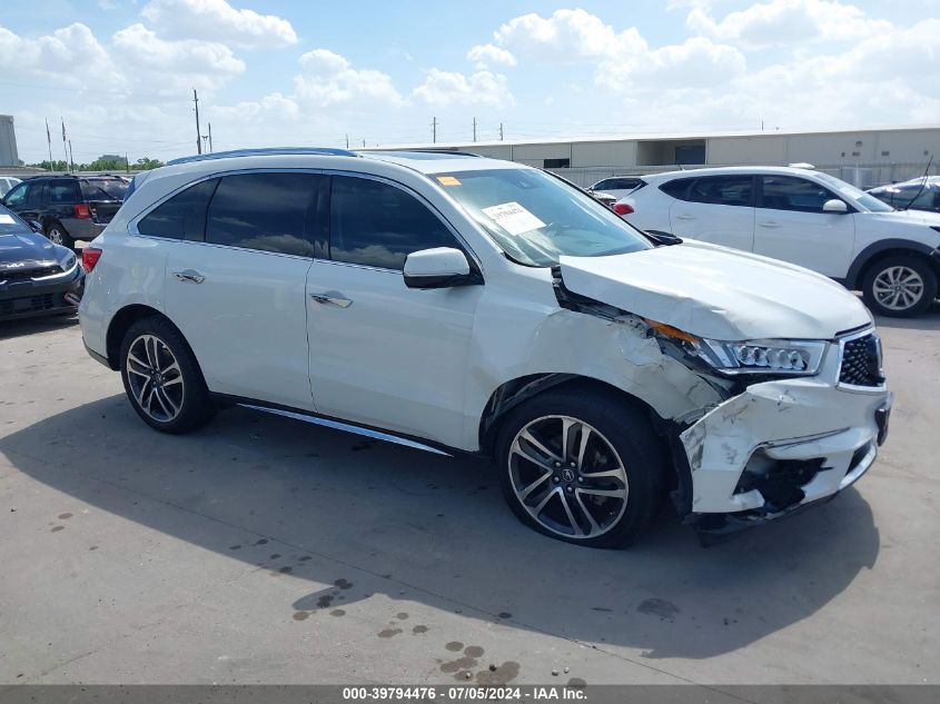 2017 Acura Mdx Advance Package VIN: 5FRYD3H86HB002978 Lot: 39794476