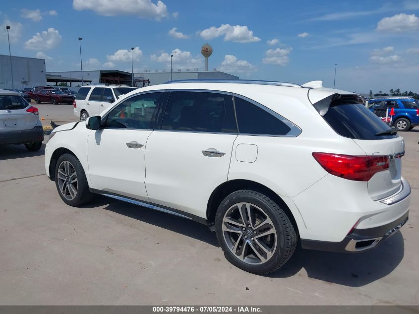 2017 Acura Mdx Advance Package VIN: 5FRYD3H86HB002978 Lot: 39794476