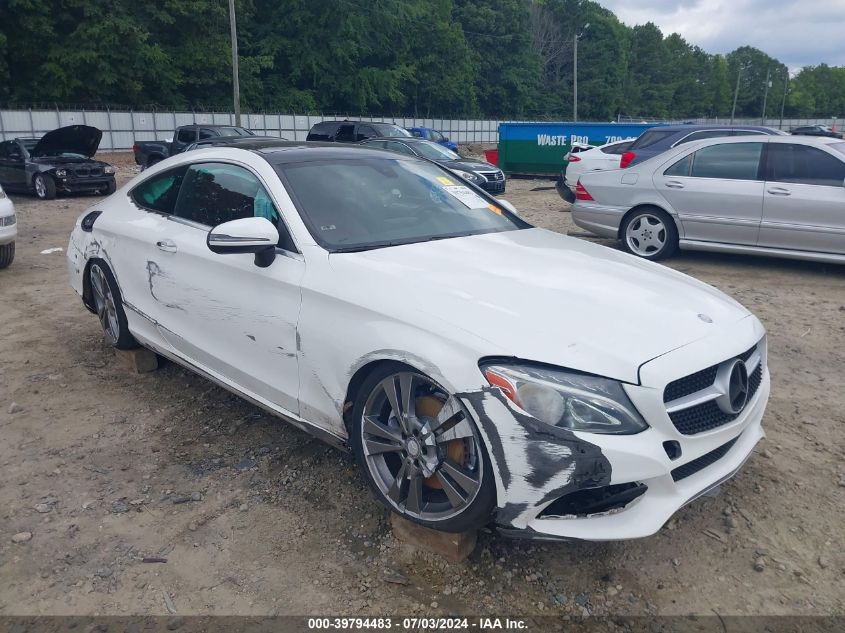 WDDWJ4JB7HF413255 2017 MERCEDES-BENZ C CLASS - Image 1