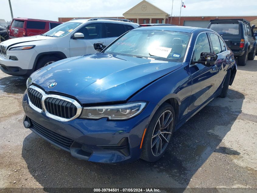 2021 BMW 330I VIN: 3MW5R1J00M8B65393 Lot: 39794501