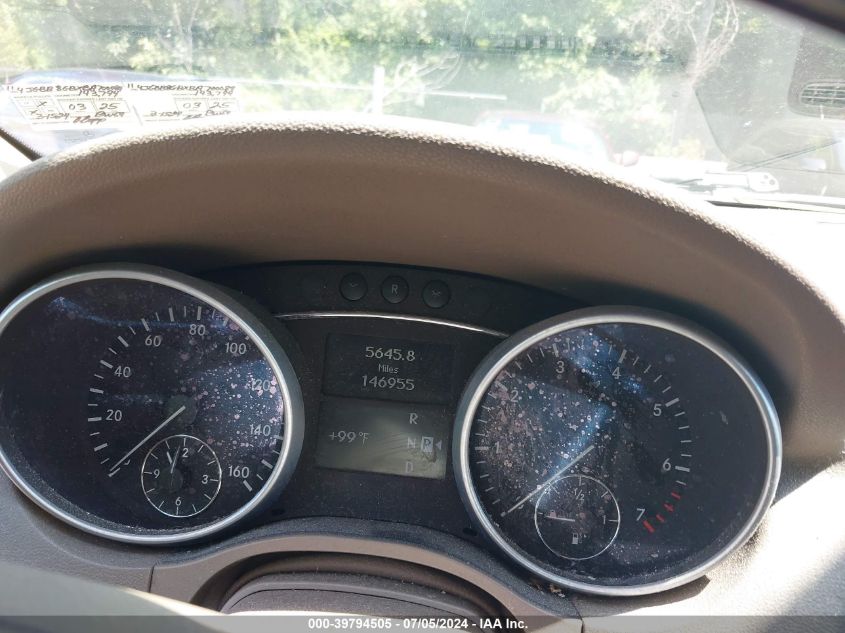 2011 Mercedes-Benz Ml 350 4Matic VIN: 4JGBB8GBXBA700089 Lot: 39794505