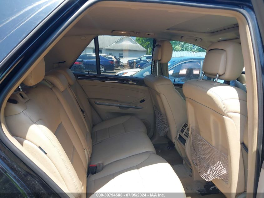 2011 Mercedes-Benz Ml 350 4Matic VIN: 4JGBB8GBXBA700089 Lot: 39794505