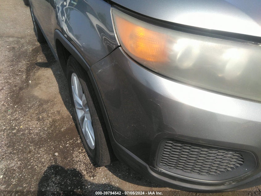 2011 Kia Sorento Lx V6 VIN: 5XYKTDA27BG176855 Lot: 39794542