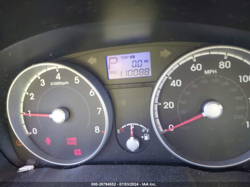 2010 Hyundai Accent Gls VIN: KMHCN4AC8AU443923 Lot: 39794552