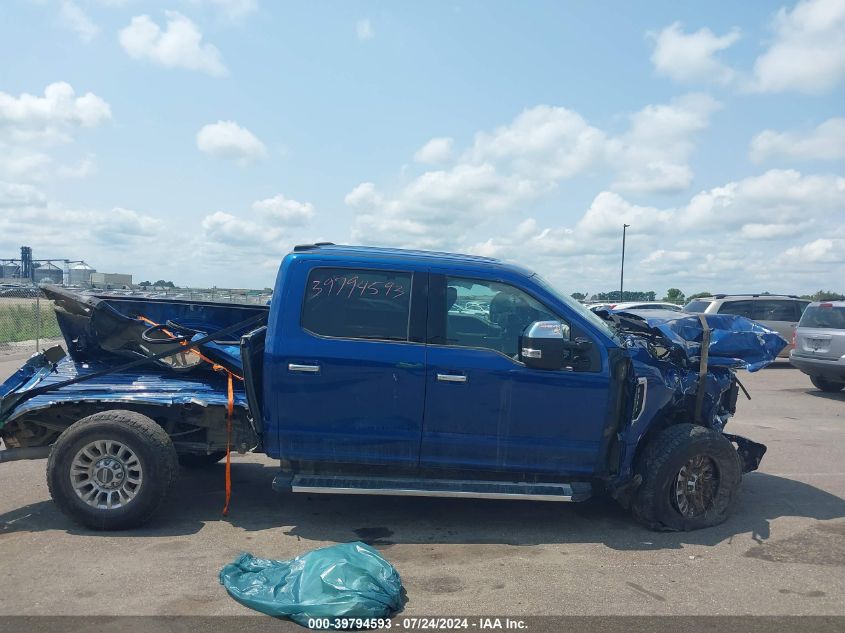 2022 Ford F350 Super Duty VIN: 1FT8W3BN5NEE57568 Lot: 39794593