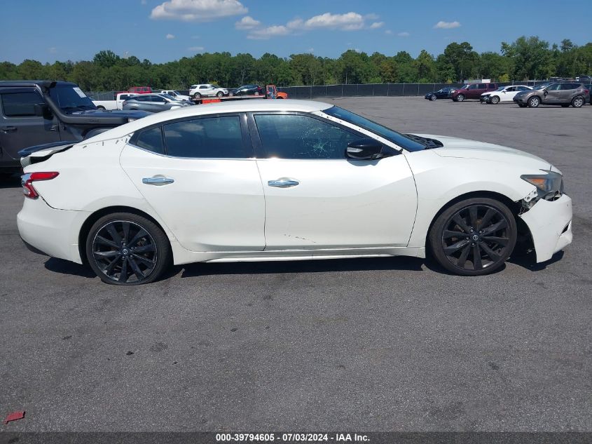 2016 Nissan Maxima 3.5 S VIN: 1N4AA6APXGC449765 Lot: 39794605