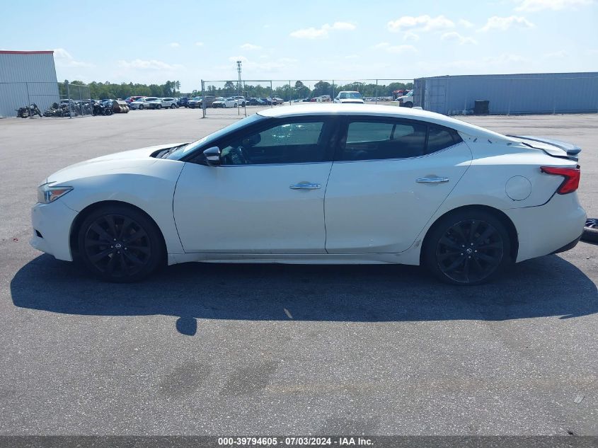 2016 Nissan Maxima 3.5 S VIN: 1N4AA6APXGC449765 Lot: 39794605