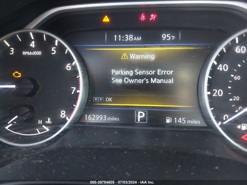 2016 Nissan Maxima 3.5 S VIN: 1N4AA6APXGC449765 Lot: 39794605