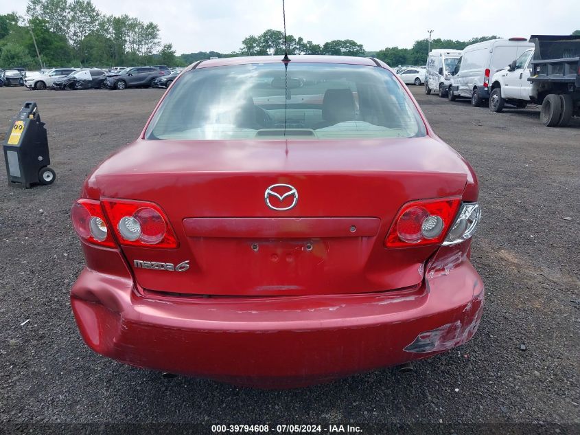 2004 Mazda Mazda6 I VIN: 1YVFP80C345N43117 Lot: 39794608