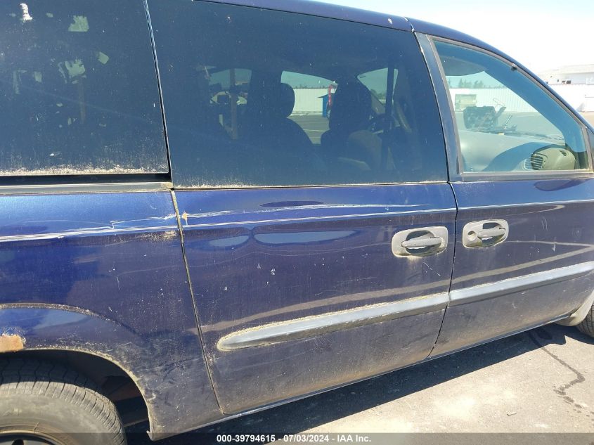 2003 Dodge Grand Caravan Se VIN: 1D4GP24383B256411 Lot: 39794615