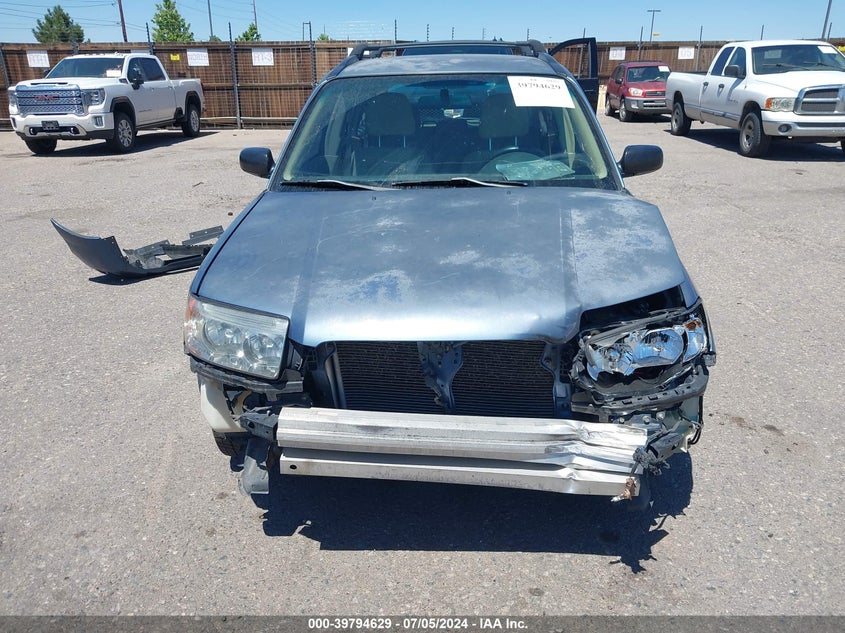 2007 Subaru Forester 2.5X VIN: JF1SG63637H715153 Lot: 39794629