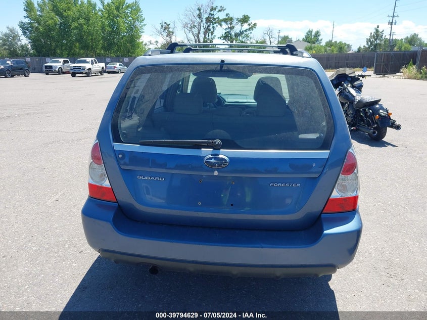 2007 Subaru Forester 2.5X VIN: JF1SG63637H715153 Lot: 39794629