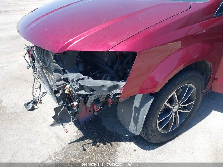 2018 Dodge Grand Caravan Gt VIN: 2C4RDGEG2JR196217 Lot: 39794642