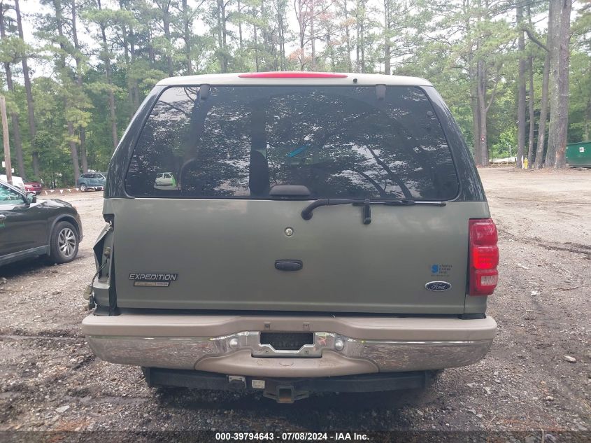 1999 Ford Expedition VIN: 1FMPU18L2XLA97911 Lot: 39794643