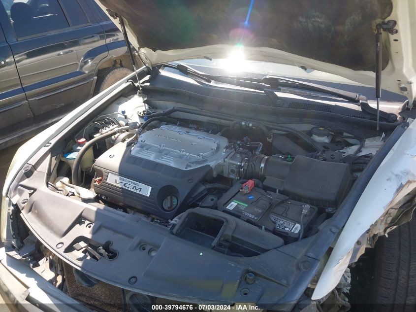 2010 Honda Accord Exl VIN: 1HGCP3F85AA029899 Lot: 39794676