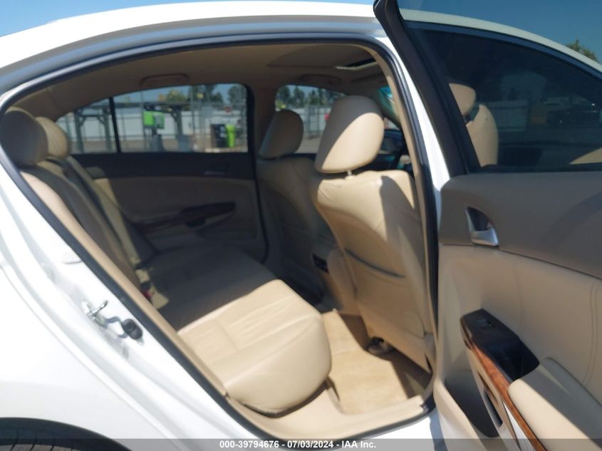 2010 Honda Accord Exl VIN: 1HGCP3F85AA029899 Lot: 39794676