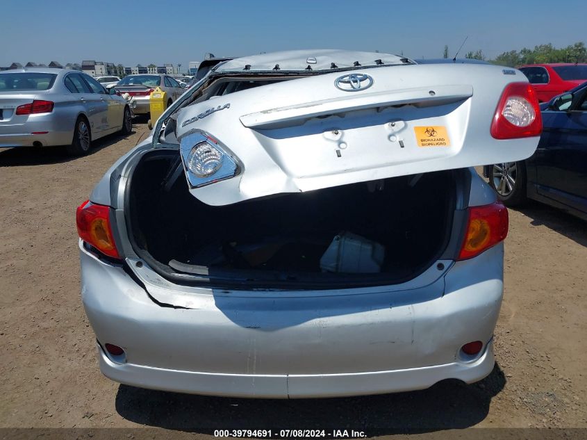 2009 Toyota Corolla Le VIN: 2T1BU40E49C150924 Lot: 39794691