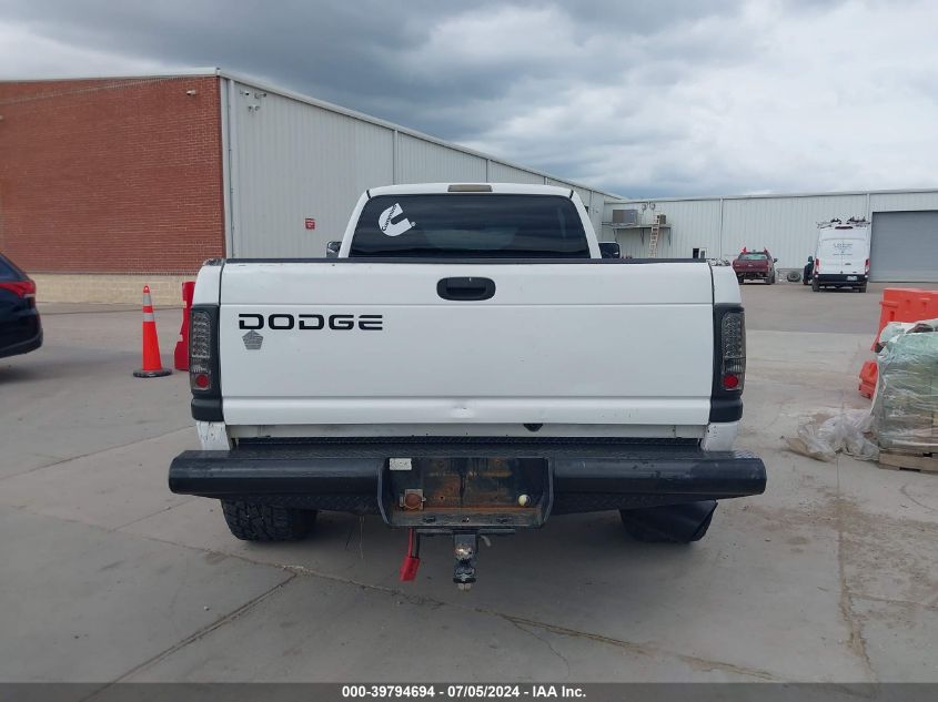 2002 Dodge Ram 2500 St VIN: 3B7KC23632M282971 Lot: 39794694