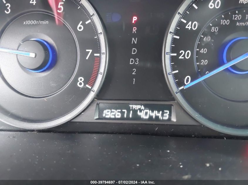 2012 Honda Crosstour 2.4 Ex VIN: 5J6TF3H32CL003118 Lot: 39794697