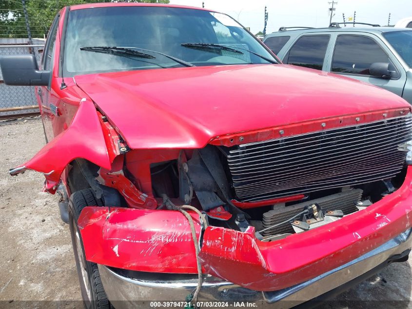 2005 Ford F150 VIN: 1FTRF12595NA92482 Lot: 39794721