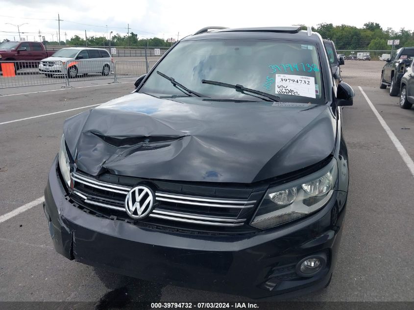 2015 Volkswagen Tiguan Se VIN: WVGAV7AX4FW591607 Lot: 39794732