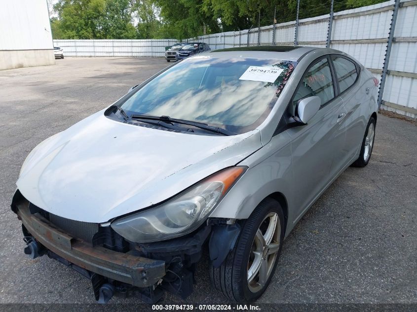 2012 Hyundai Elantra Limited (Ulsan Plant) VIN: KMHDH4AE7CU341593 Lot: 39794739