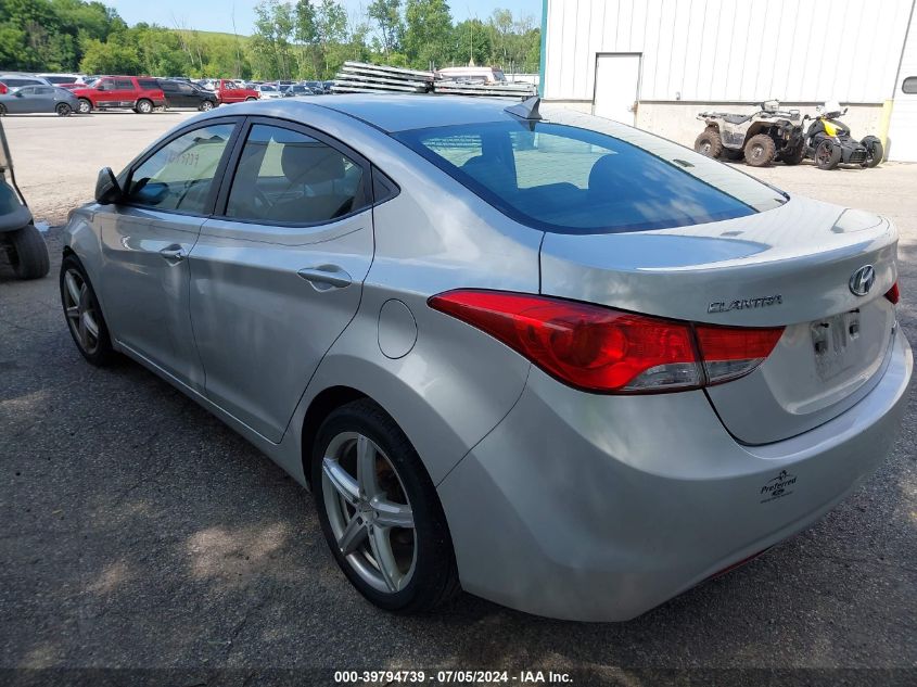 2012 Hyundai Elantra Limited (Ulsan Plant) VIN: KMHDH4AE7CU341593 Lot: 39794739