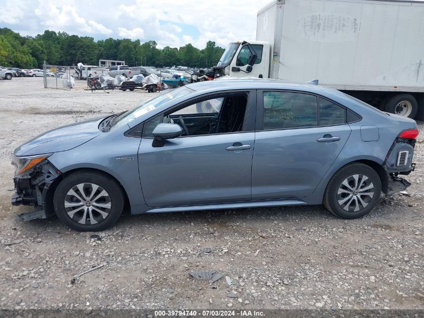 2020 Toyota Corolla Hybrid Le VIN: JTDEBRBE7LJ030155 Lot: 39794740