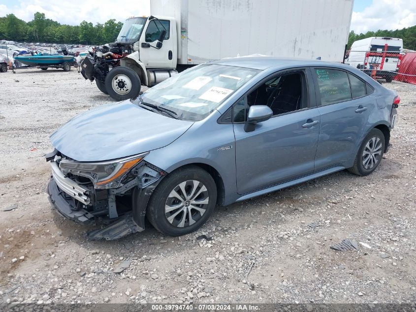 2020 Toyota Corolla Hybrid Le VIN: JTDEBRBE7LJ030155 Lot: 39794740