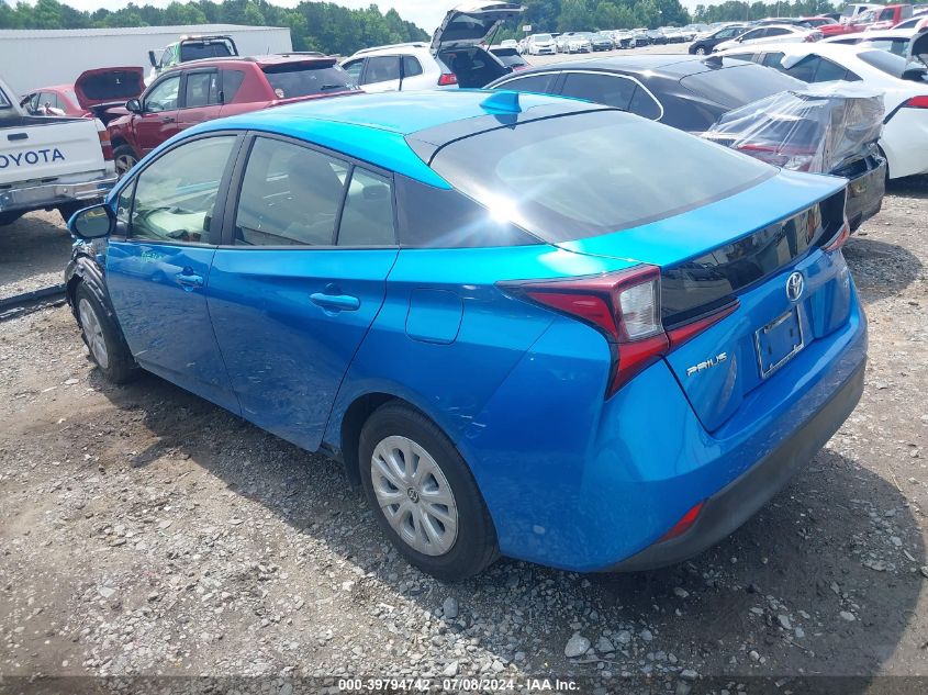 2020 Toyota Prius L/Le/Xle/Limited VIN: JTDKARFU8L3122984 Lot: 39794742