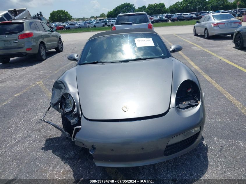 2007 Porsche Boxster VIN: WP0CA29877U710966 Lot: 39794748