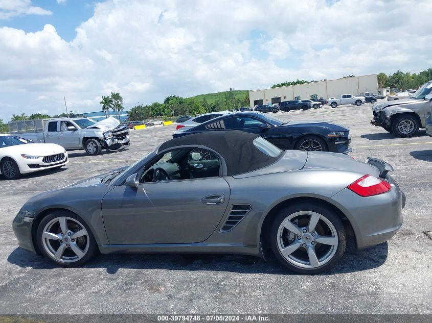 2007 Porsche Boxster VIN: WP0CA29877U710966 Lot: 39794748