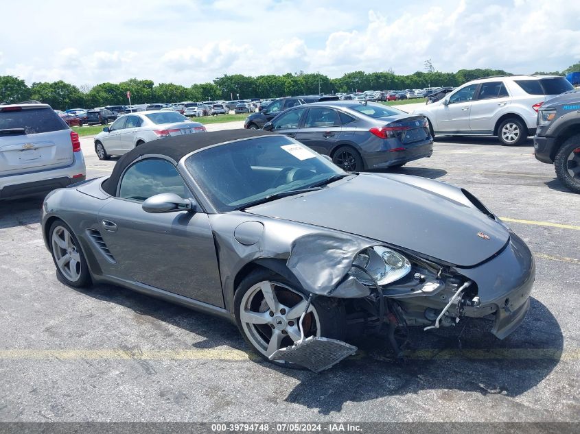 2007 Porsche Boxster VIN: WP0CA29877U710966 Lot: 39794748