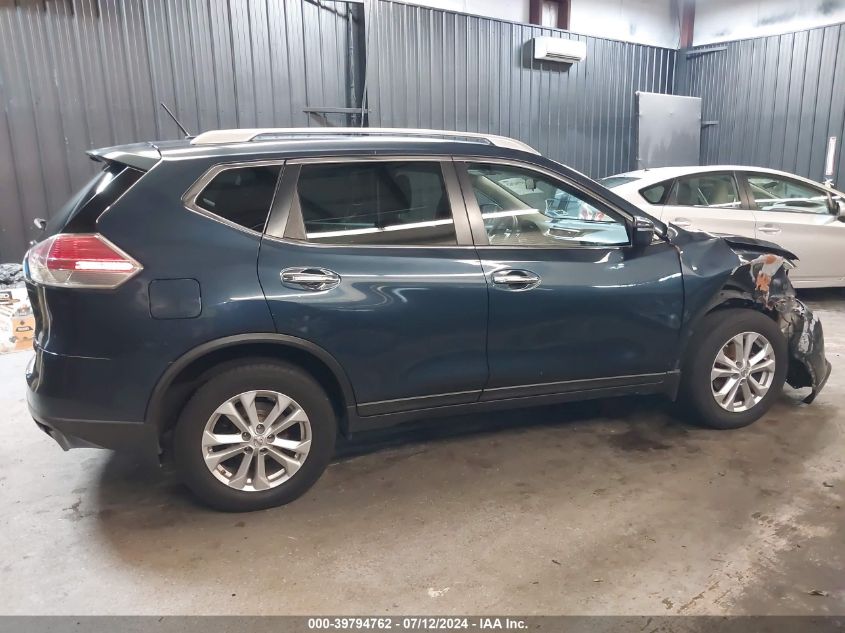 2015 Nissan Rogue Sv VIN: KNMAT2MV7FP550518 Lot: 39794762