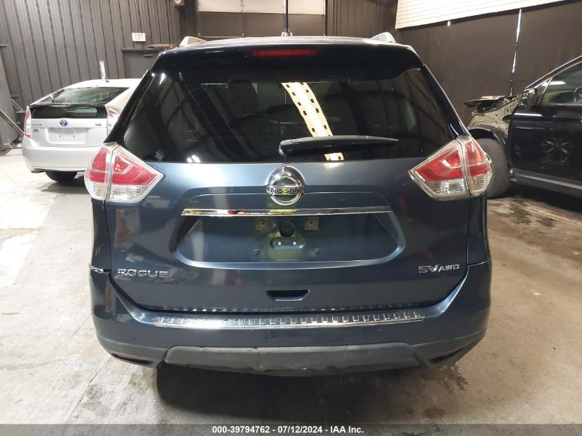 2015 Nissan Rogue Sv VIN: KNMAT2MV7FP550518 Lot: 39794762