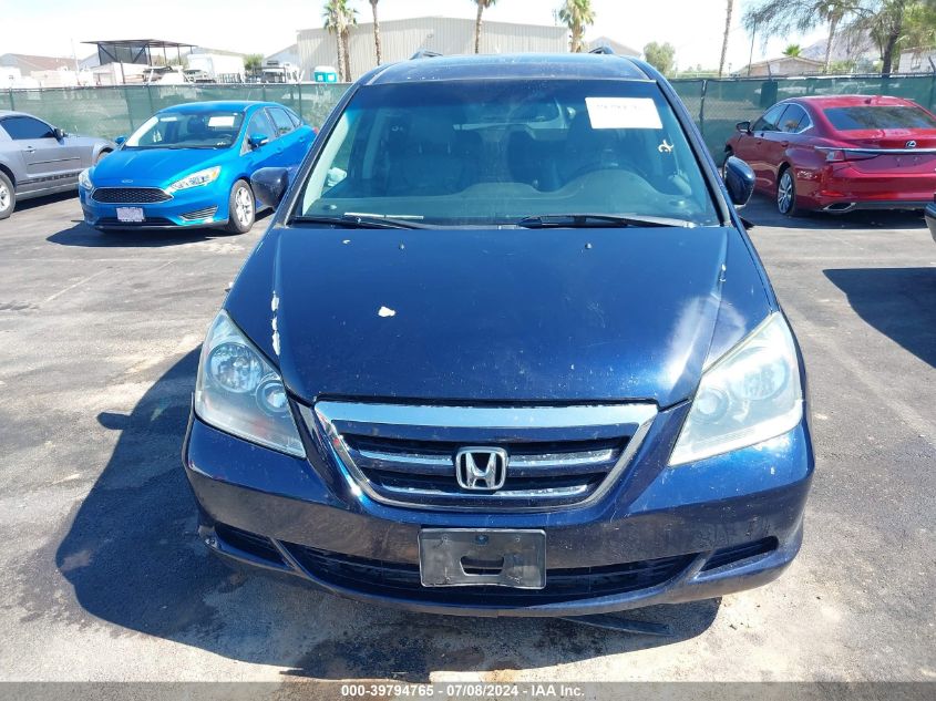 2007 Honda Odyssey Ex-L VIN: 5FNRL38757B031256 Lot: 39794765