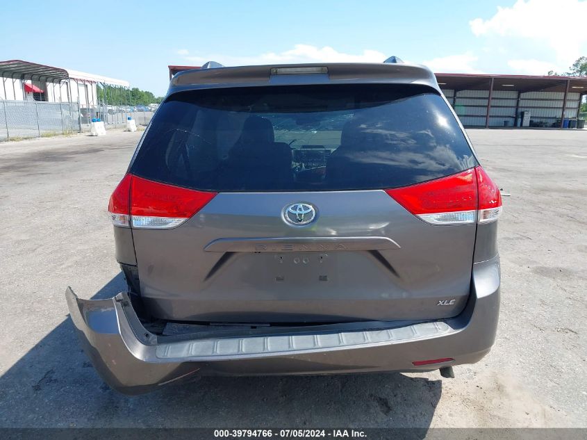 2013 Toyota Sienna Xle V6 8 Passenger VIN: 5TDYK3DC4DS327152 Lot: 39794766