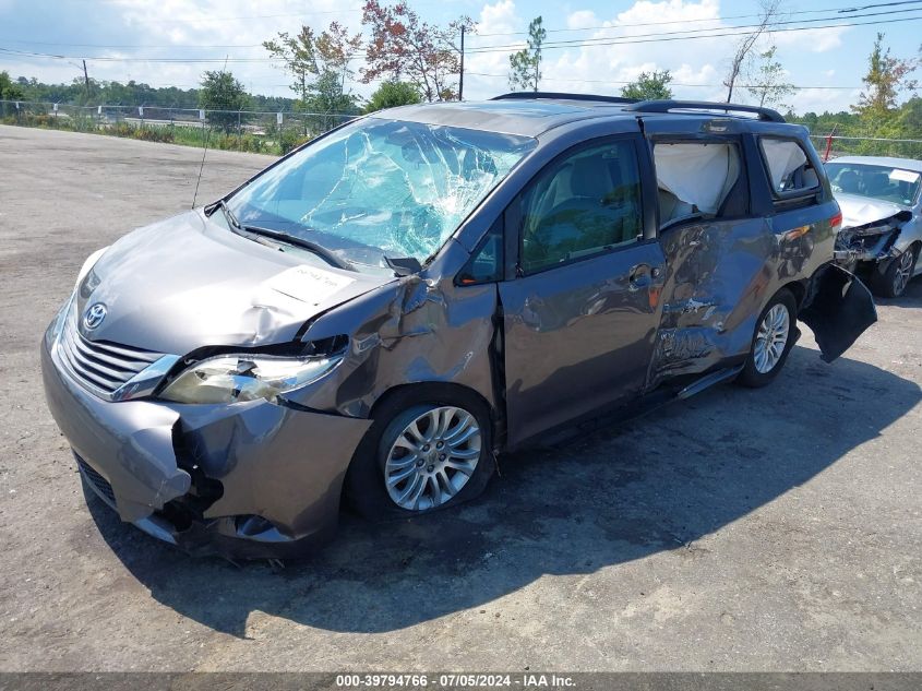 5TDYK3DC4DS327152 2013 Toyota Sienna Xle V6 8 Passenger