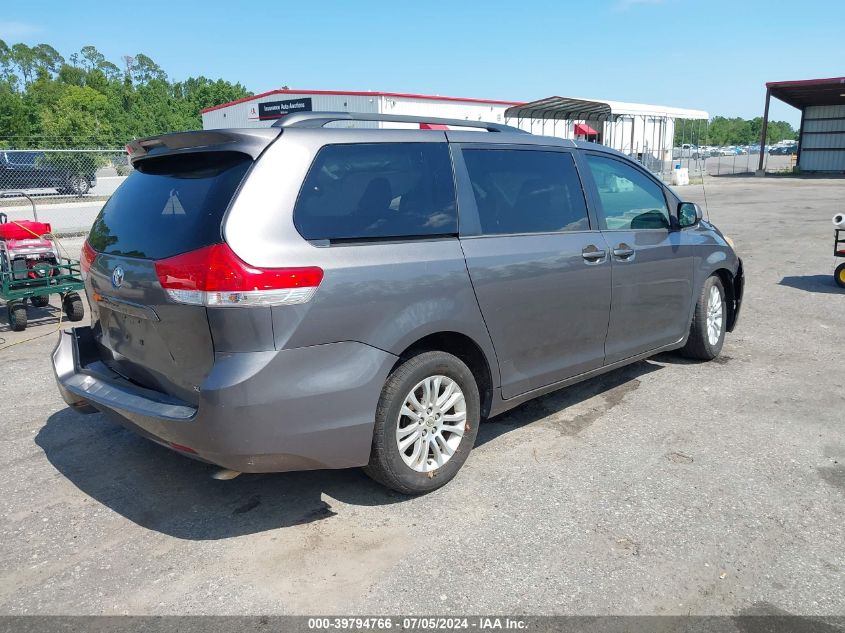 2013 Toyota Sienna Xle V6 8 Passenger VIN: 5TDYK3DC4DS327152 Lot: 39794766