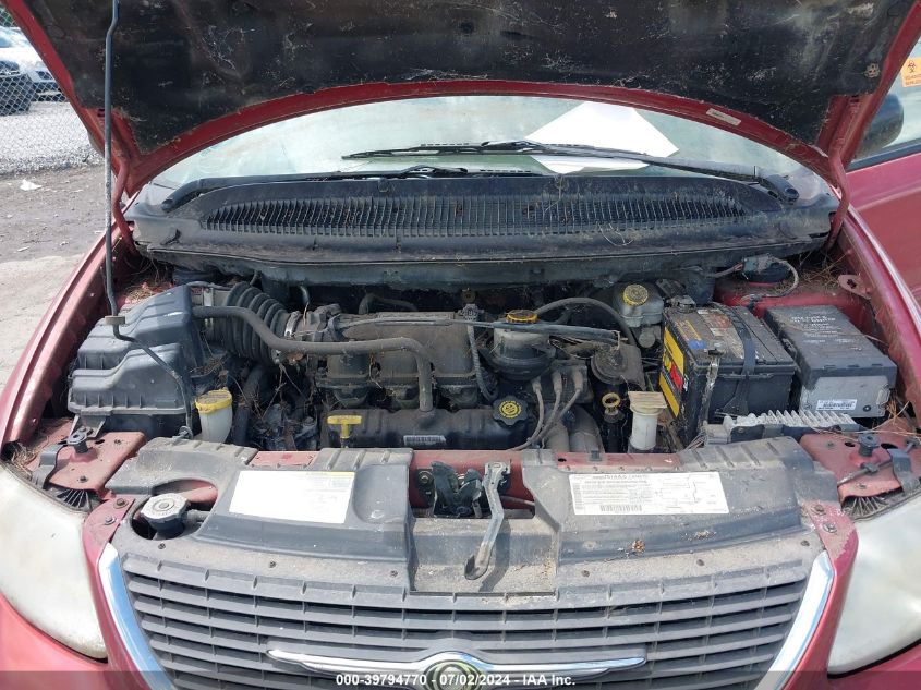 2003 Chrysler Town & Country Lx VIN: 2C4GP44L43R152797 Lot: 39794770