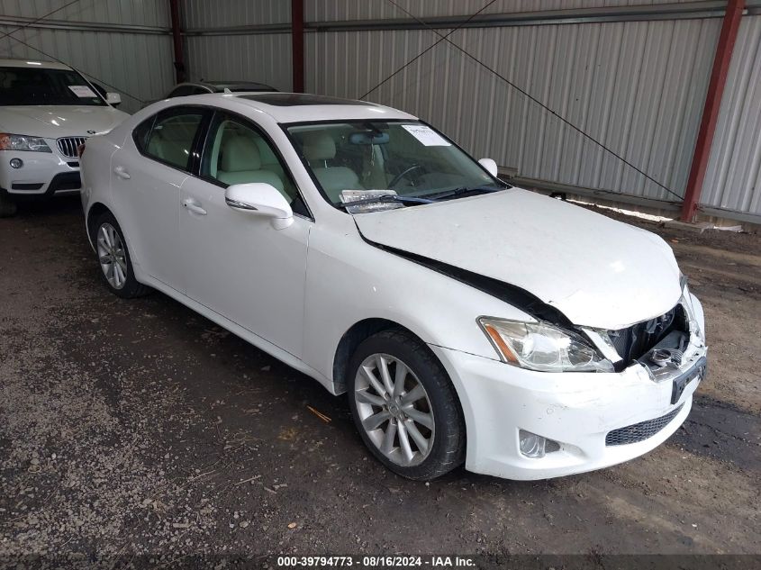 2009 Lexus Is 250 VIN: JTHCK262695027648 Lot: 39794773