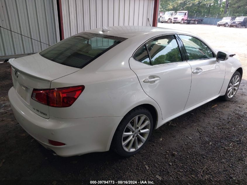 2009 Lexus Is 250 VIN: JTHCK262695027648 Lot: 39794773