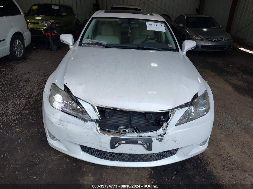 2009 Lexus Is 250 VIN: JTHCK262695027648 Lot: 39794773