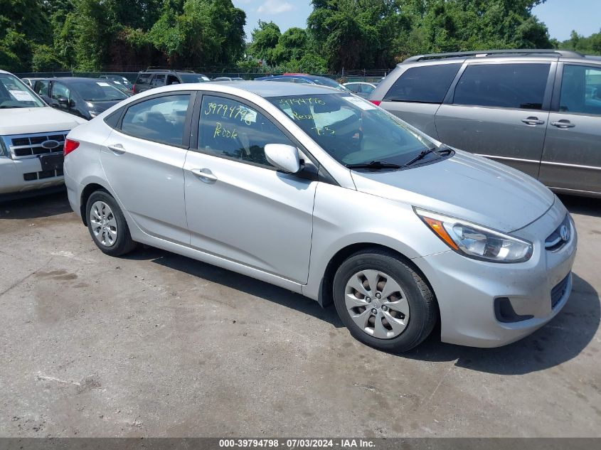 KMHCT4AEXGU110915 | 2016 HYUNDAI ACCENT