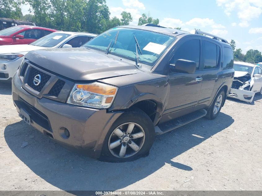 2013 Nissan Armada Sv/Sl/Platinum VIN: 5N1BA0ND4DN614152 Lot: 39794808